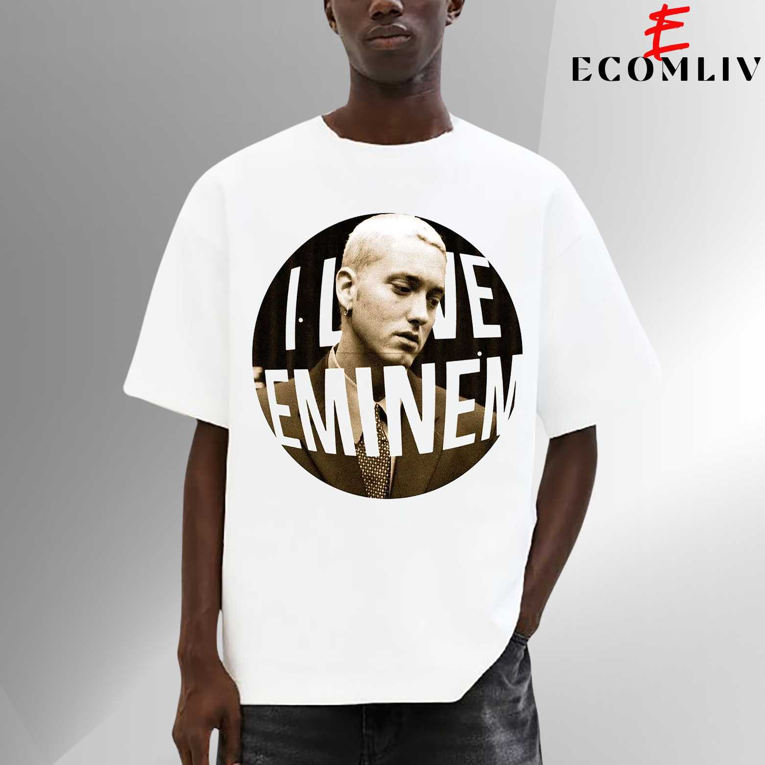 I Love Eminem T Shirt, Hip Hop Streetwear Shirt